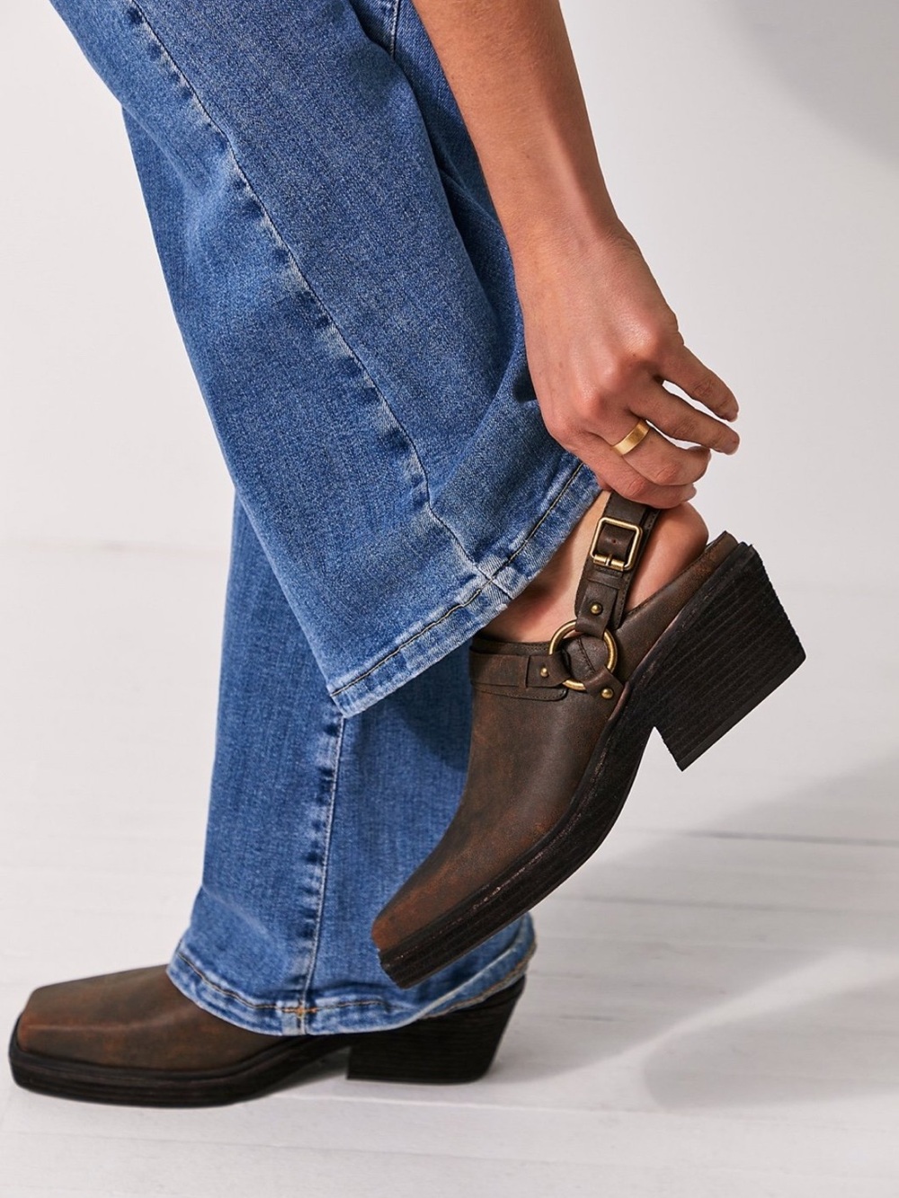 Jeffrey Campbell Alix Harness Mules